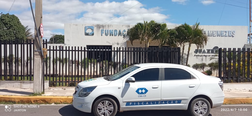 CRA-CE fiscaliza Fundação Leandro Bezerra de Menezes, no Cariri